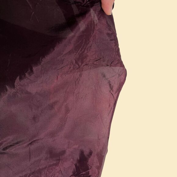 Vintage 70s vest, R.J. Stevens 1970s double breasted blue abstract pattered vest - Picture 3 of 6